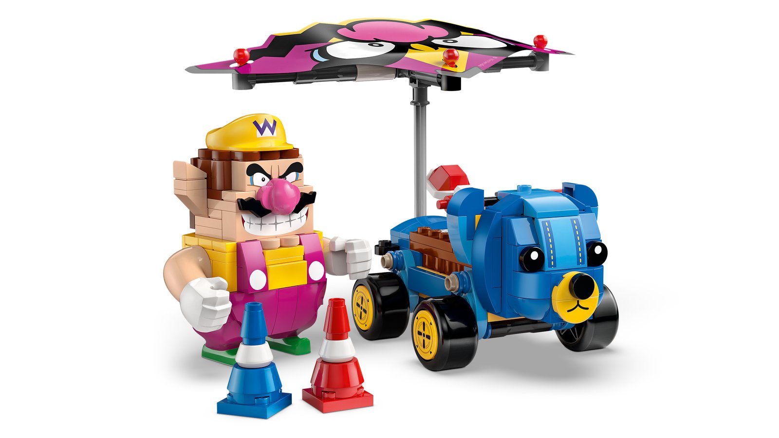 LEGO 72038 LEGO® Super Mario 72038 - Mario Kart™ – Wario & König Buu Huu – Detailansicht 2