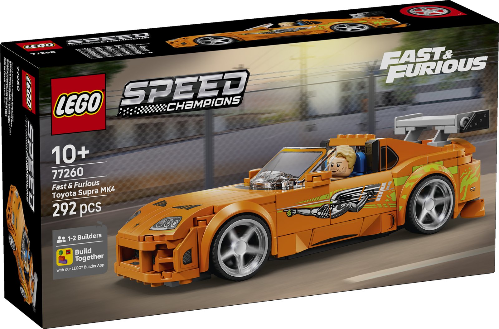 LEGO 77260 LEGO® Speed Champions 77260 - The Fast and The Furious Toyota Supra MK4 – Verpackung vorne