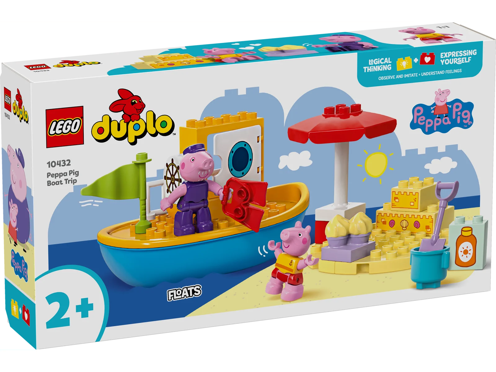 LEGO® DUPLO Peppa Pig 10432 - Peppas Bootsausflug