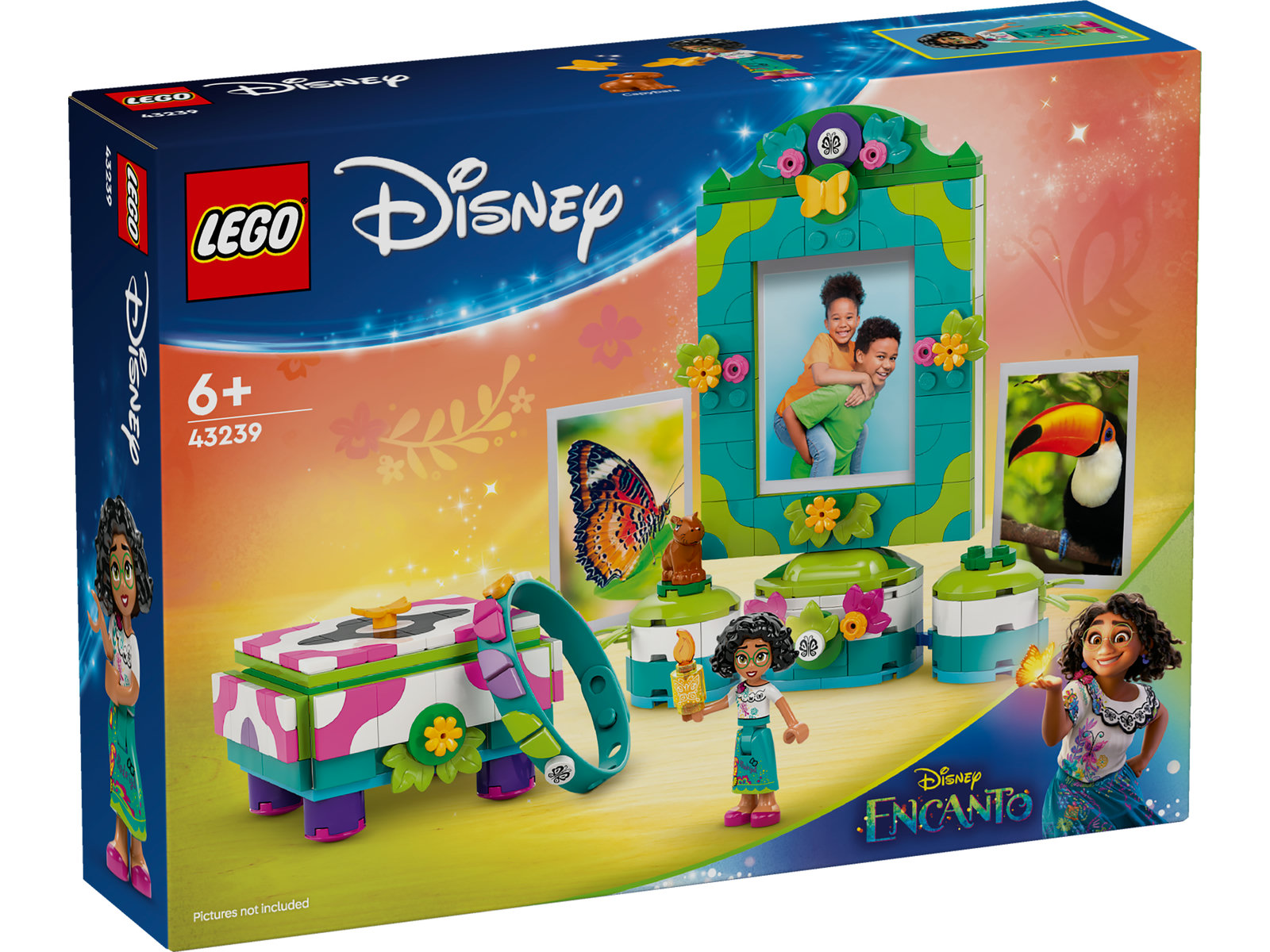 LEGO® Disney 43239 - Mirabels Fotorahmen und Schmuckkassette LEGO® Disney 43239 - Mirabels Fotorahmen und Schmuckkassette
