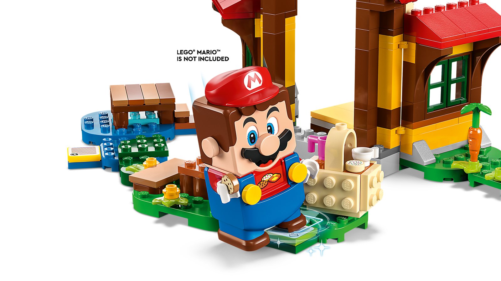LEGO 71422 LEGO® Super Mario 71422 - Picknick bei Mario – Erweiterungsset – Detailansicht 5