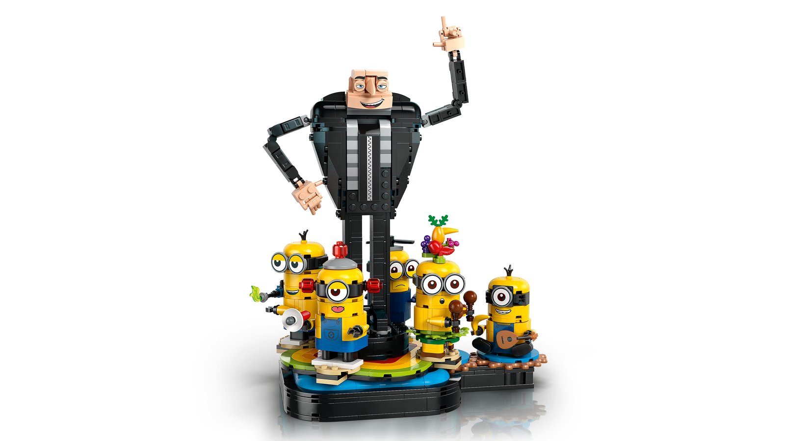 LEGO 75582 LEGO® Despicable Me 75582 - Gru und die Minions aus LEGO® Steinen – Primaeres Produktbild