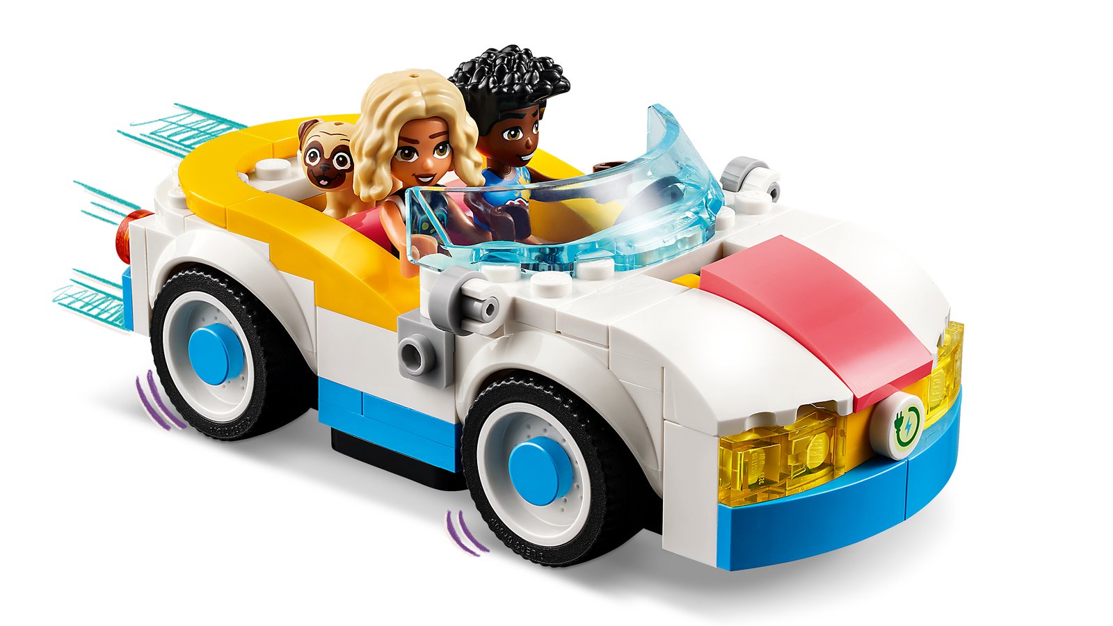 LEGO 42609 LEGO® Friends 42609 - E-Auto mit Ladestation – Detailansicht 4