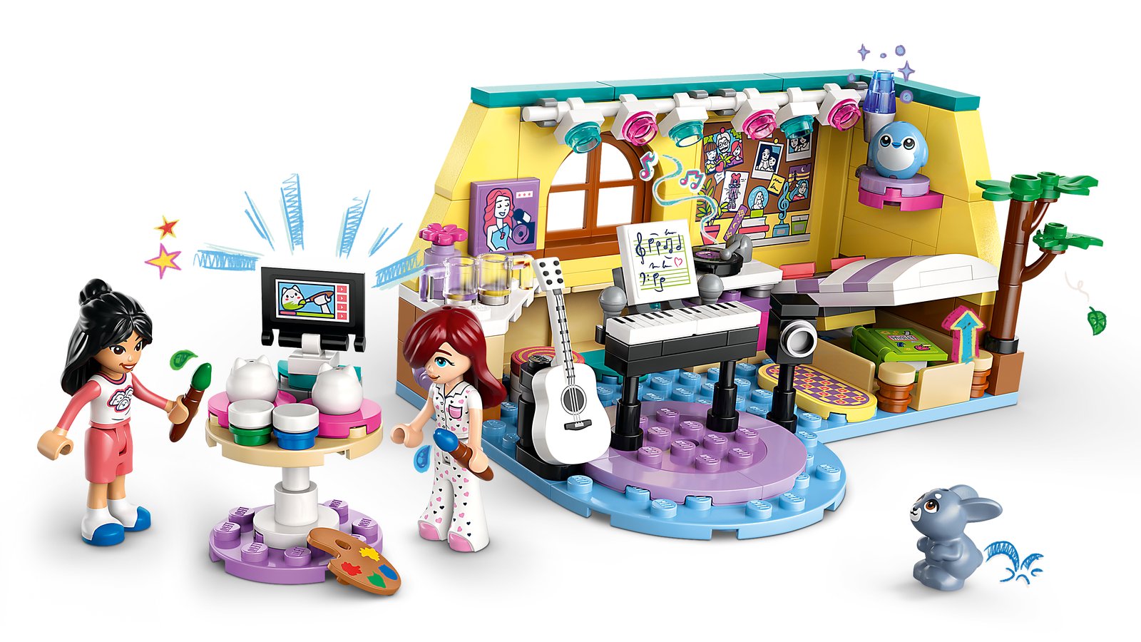 LEGO 42647 LEGO® Friends 42647 - Paisleys Zimmer – Detailansicht 2