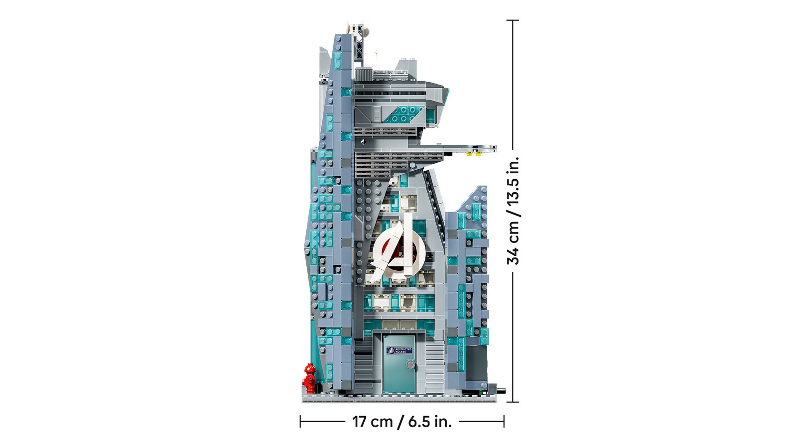 LEGO 76352 LEGO® Super Heroes Marvel 76352 - Avengers: Doomsday Neuer Avengers Tower – Detailansicht 2
