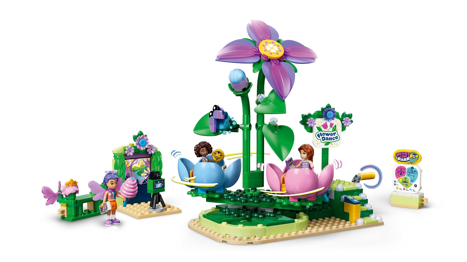 LEGO 42702 LEGO® Friends 42702 - Feentassen-Karussell mit Blumendeko – Primäres Produktbild