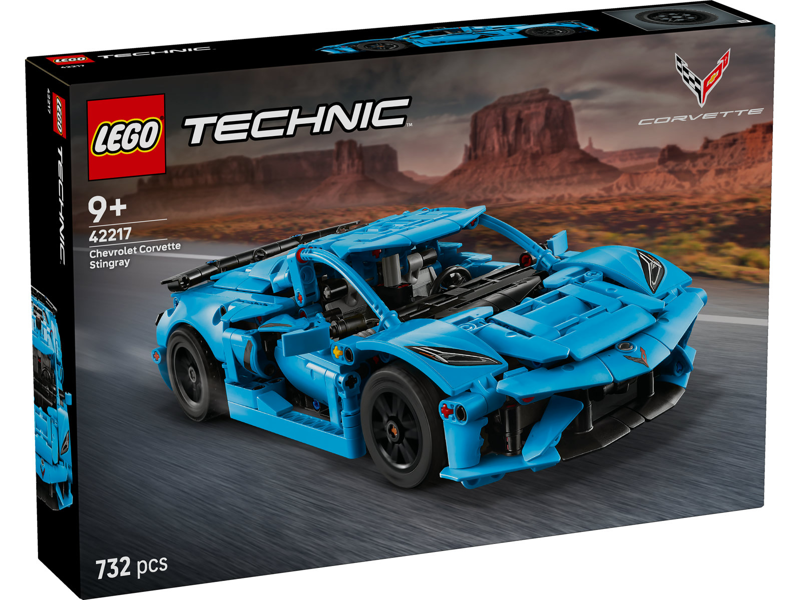 LEGO® Technic 42217 - Chevrolet Corvette Stingray in Blau LEGO® Technic 42217 - Chevrolet Corvette Stingray in Blau