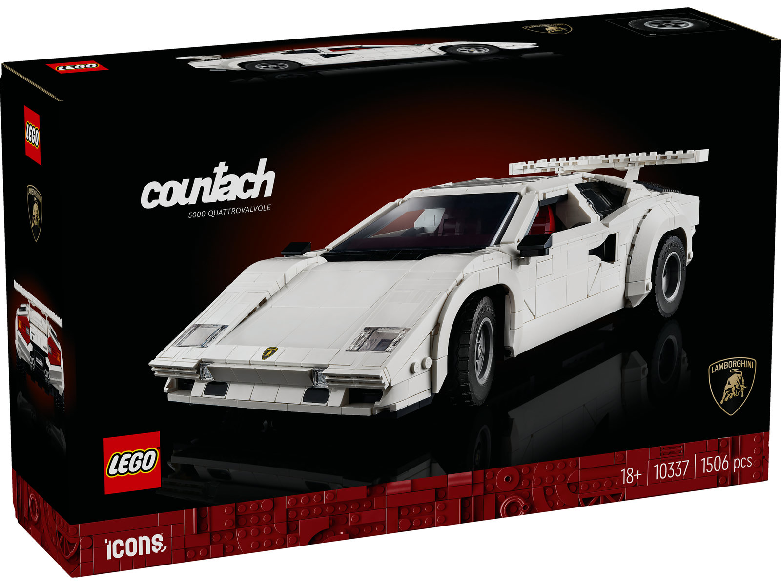 LEGO® Icons 10337 - Lamborghini Countach 5000 Quattrovalvole
