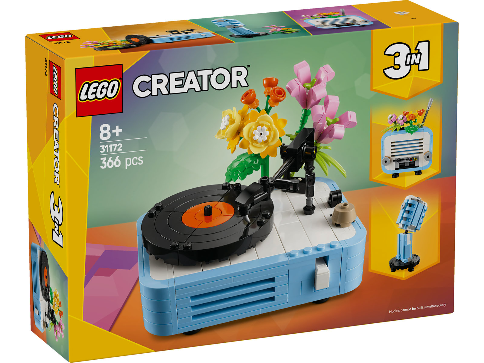 LEGO® Creator 31172 - Plattenspieler mit Blumen LEGO® Creator 31172 - Plattenspieler mit Blumen
