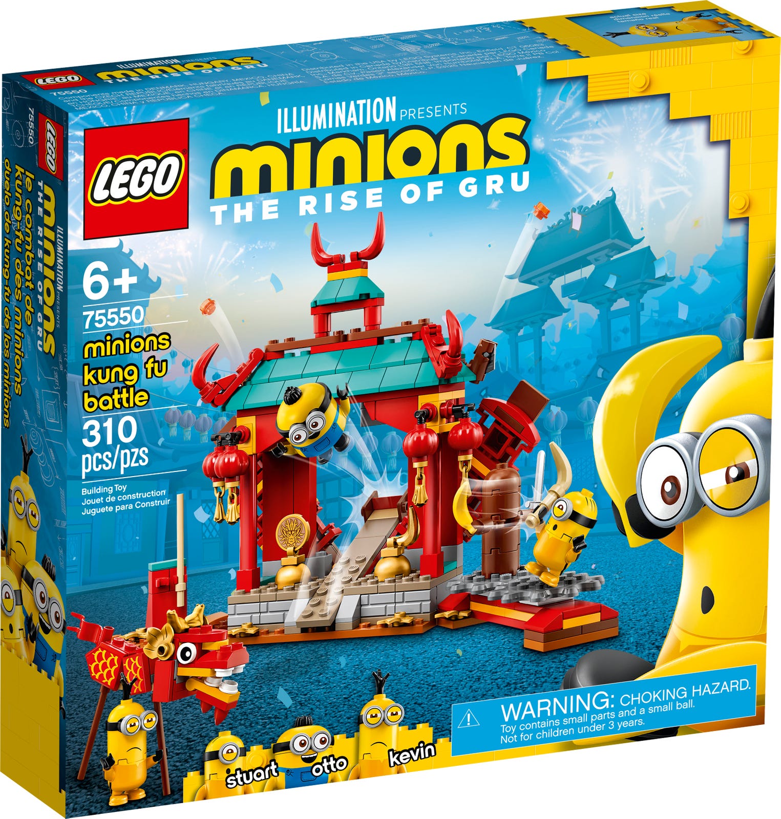 LEGO® Minions 75550 - Minions Kung Fu Tempel