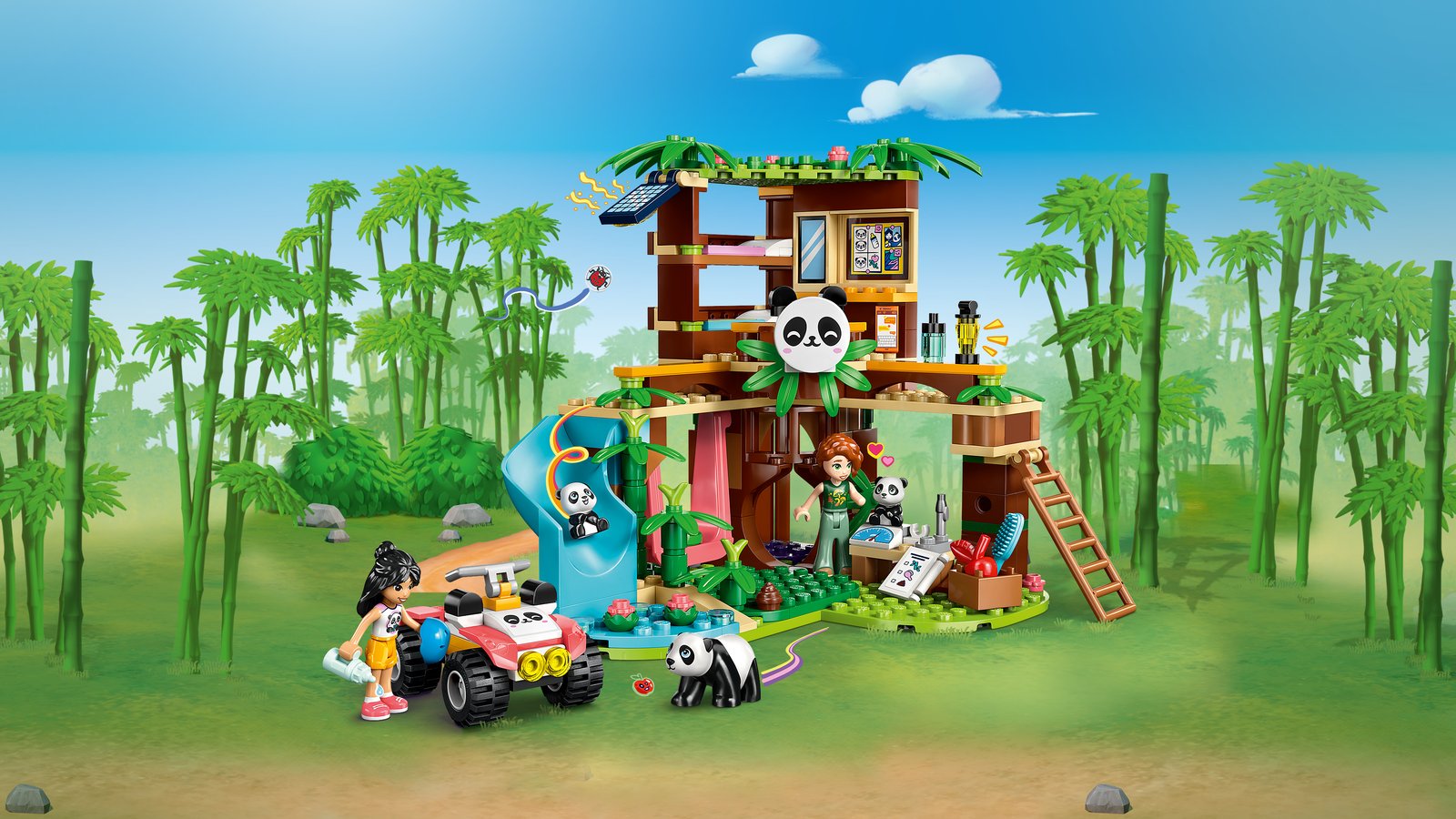 LEGO 42648 LEGO® Friends 42648 - Panda-Pflegestation – Primaeres Produktbild