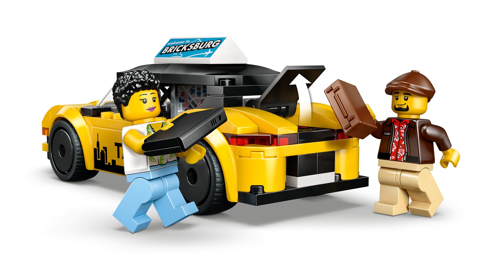 LEGO 60487 LEGO® City 60487 - Gelbes Taxi – Detailansicht 3
