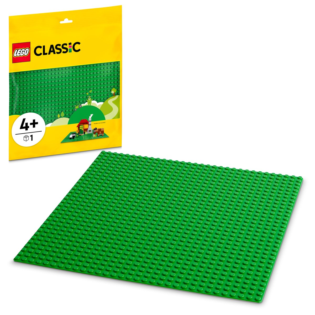 LEGO 11023 LEGO® Classic 11023 - Grüne Bauplatte – Box & Produkt
