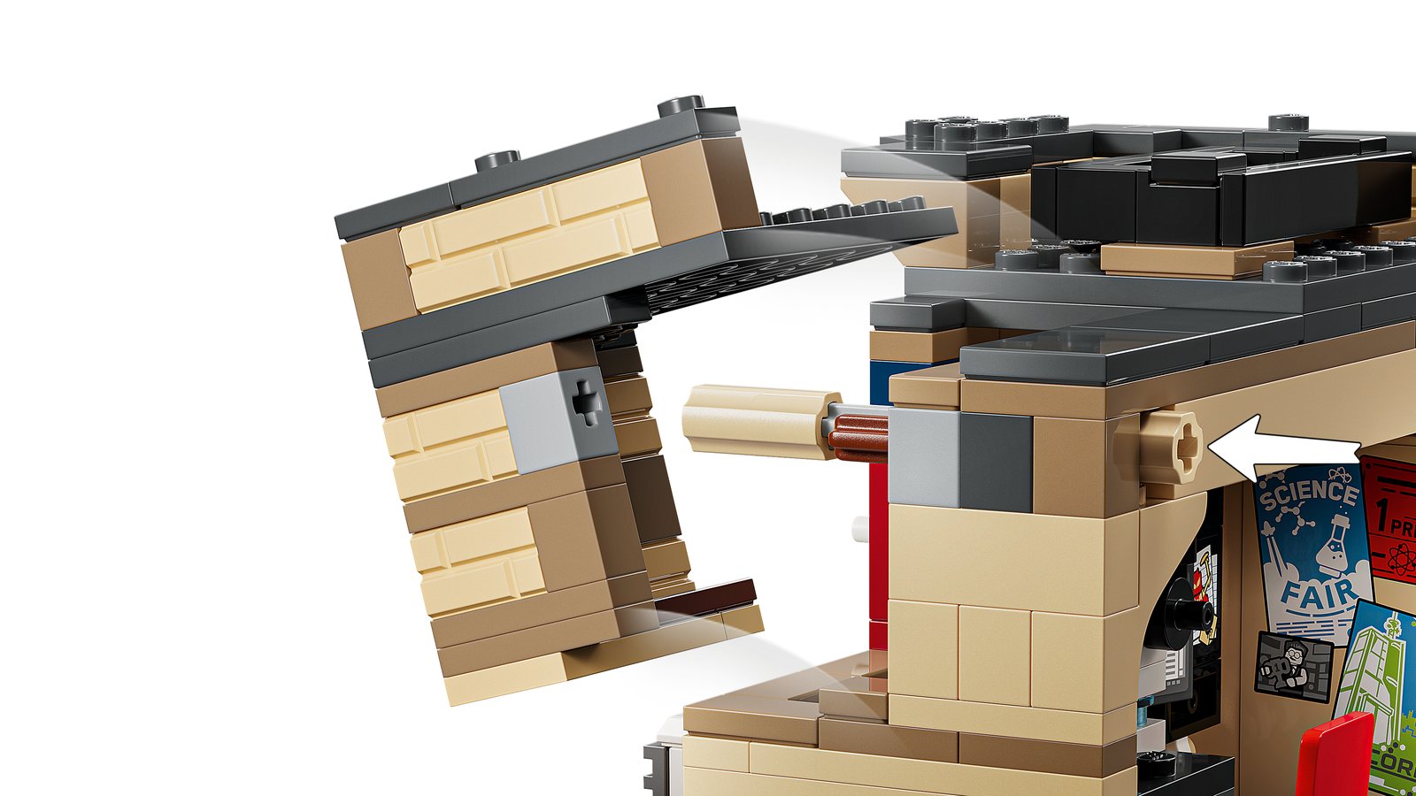 LEGO 76317 LEGO® Super Heroes 76317 - Peter Parkers Wohnung – Detailansicht 3