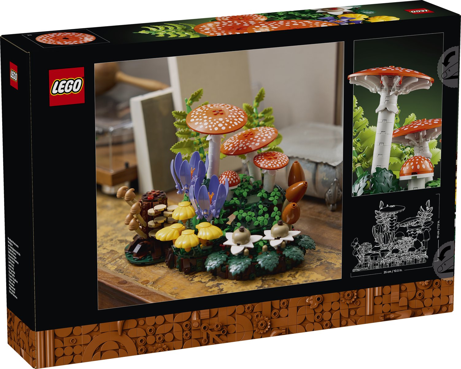 LEGO 11505 LEGO® Botanicals 11505 - Waldpilze – Verpackung hinten