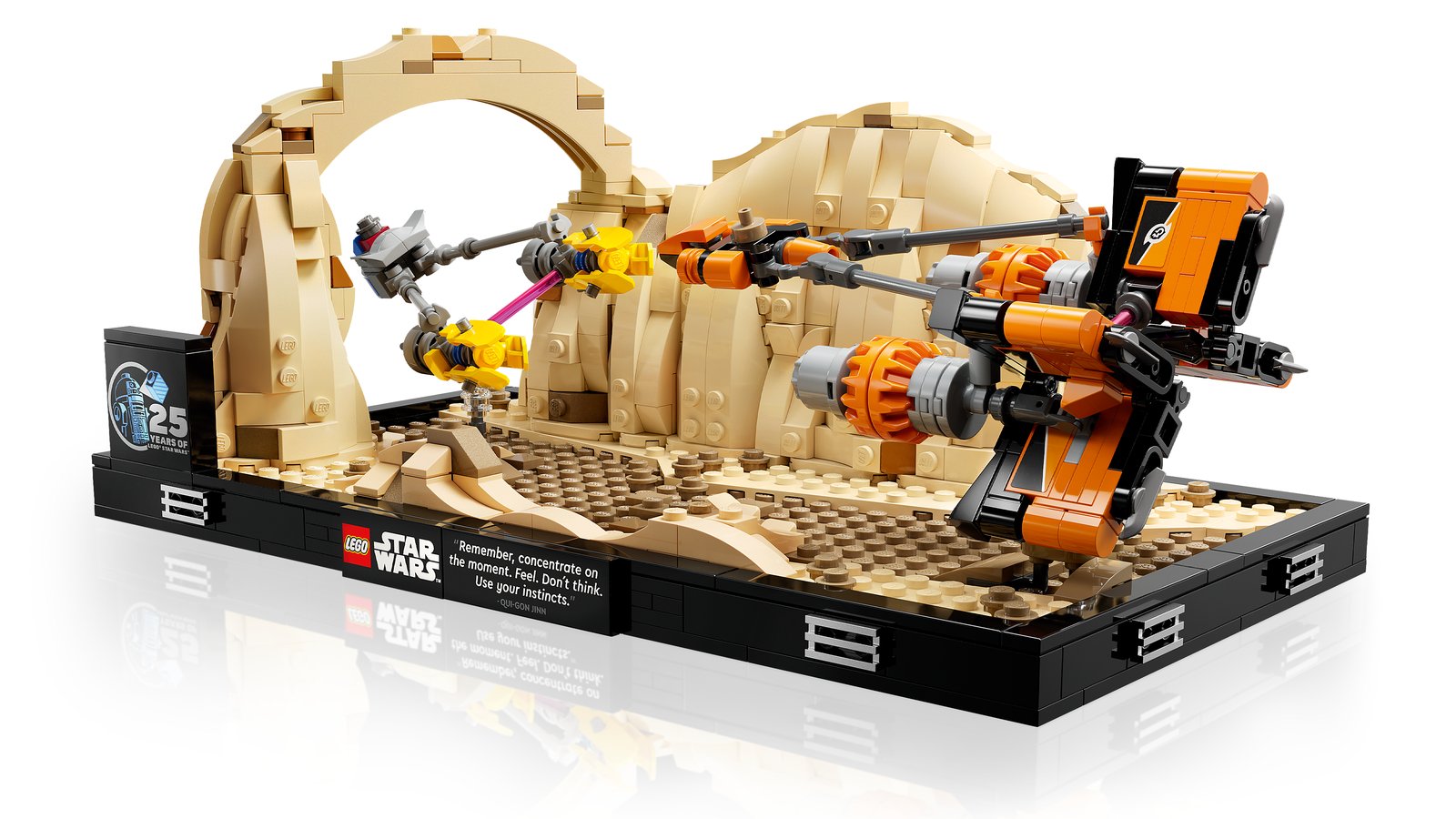 LEGO 75380 LEGO® Star Wars™ 75380 - Podrennen in Mos Espa – Diorama – Primaeres Produktbild