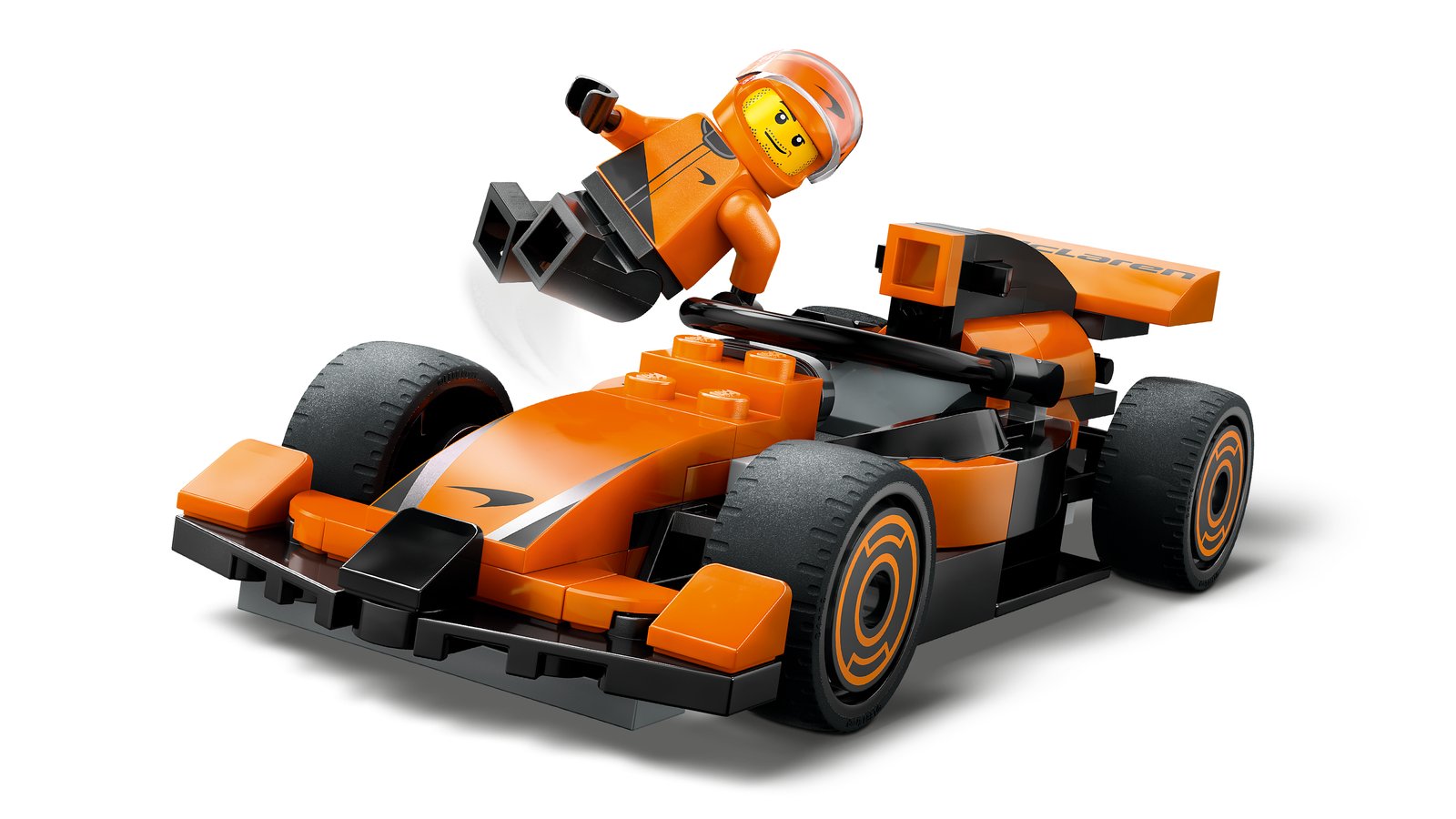 LEGO 60442 LEGO® City 60442 - F1® Rennfahrer mit McLaren Rennauto – Detailansicht 2