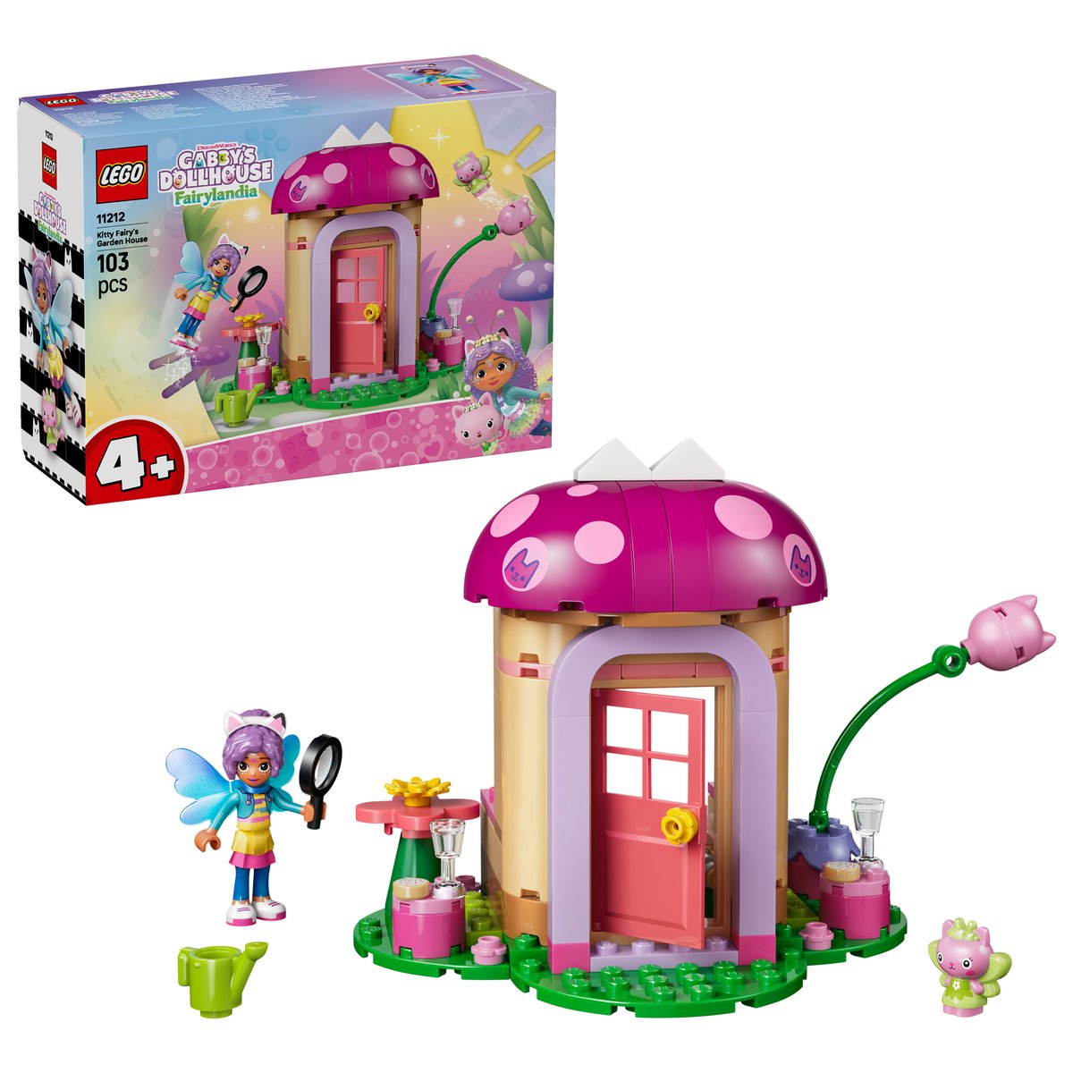 LEGO 11212 LEGO® Gabbys Puppenhaus 11212 - Kitty Fees Gartenhaus – Box & Produkt