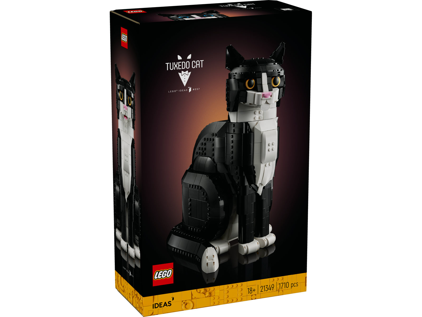 LEGO® Ideas 21349 - Schwarz-weiße Katze