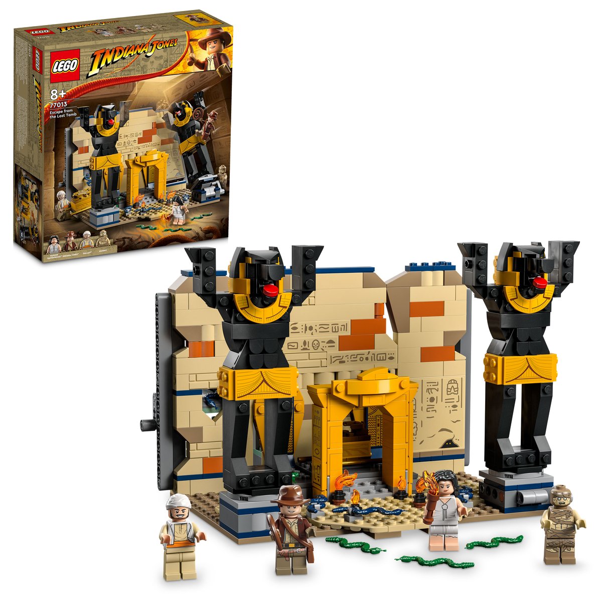 LEGO 77013 LEGO® Indiana Jones™ 77013 - Flucht aus dem Grabmal – Box & Produkt