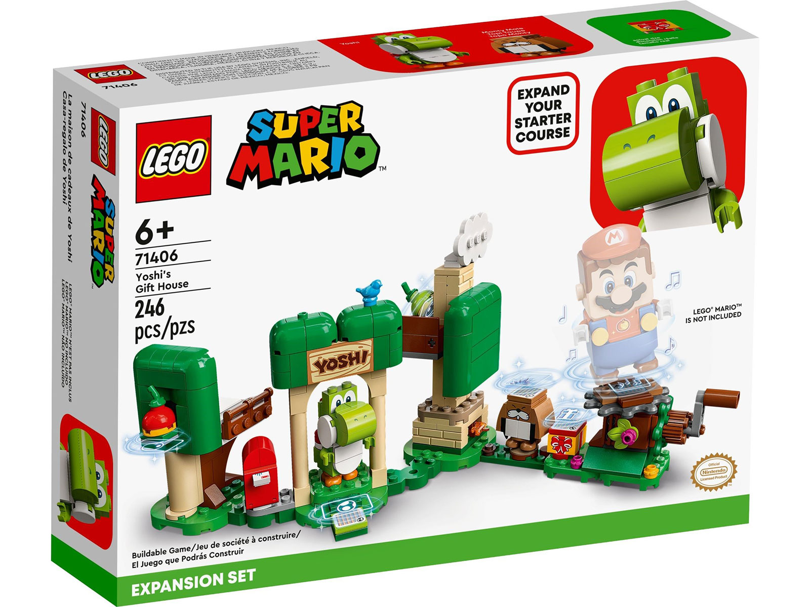 LEGO® Super Mario™ 71406 - Yoshis Geschenkhaus – Erweiterungsset