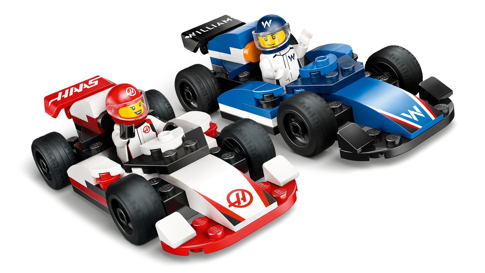 LEGO 60464 LEGO® City 60464 - F1® Williams Racing und Haas F1® Rennautos – Primaeres Produktbild