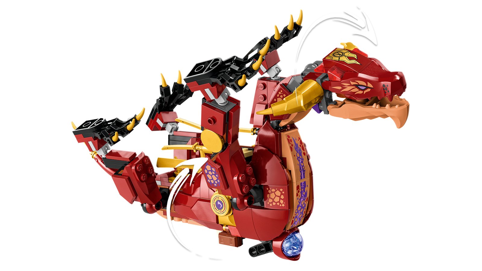 LEGO 71793 LEGO® Ninjago 71793 - Wyldfires Lavadrache – Detailansicht 4