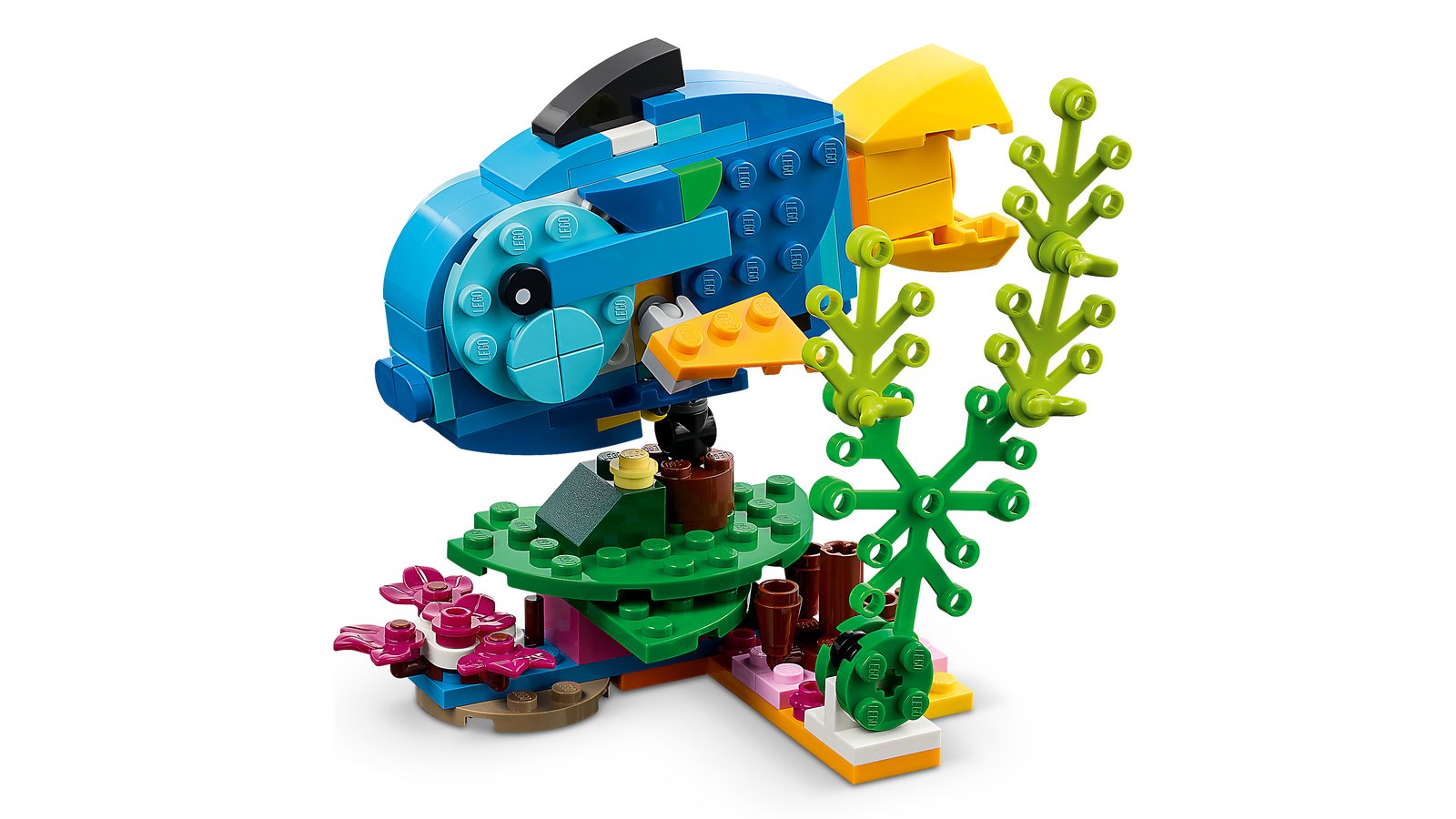 LEGO 31136 LEGO® Creator 31136 - Exotischer Papagei – Detailansicht 2