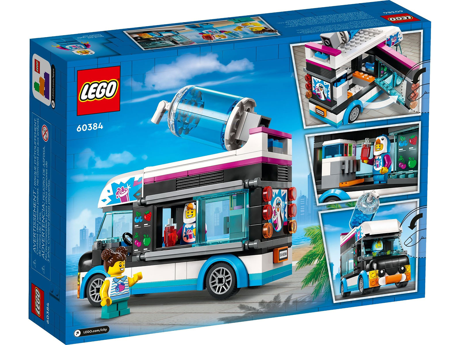 LEGO® City 60384 - Slush-Eiswagen - Box Back