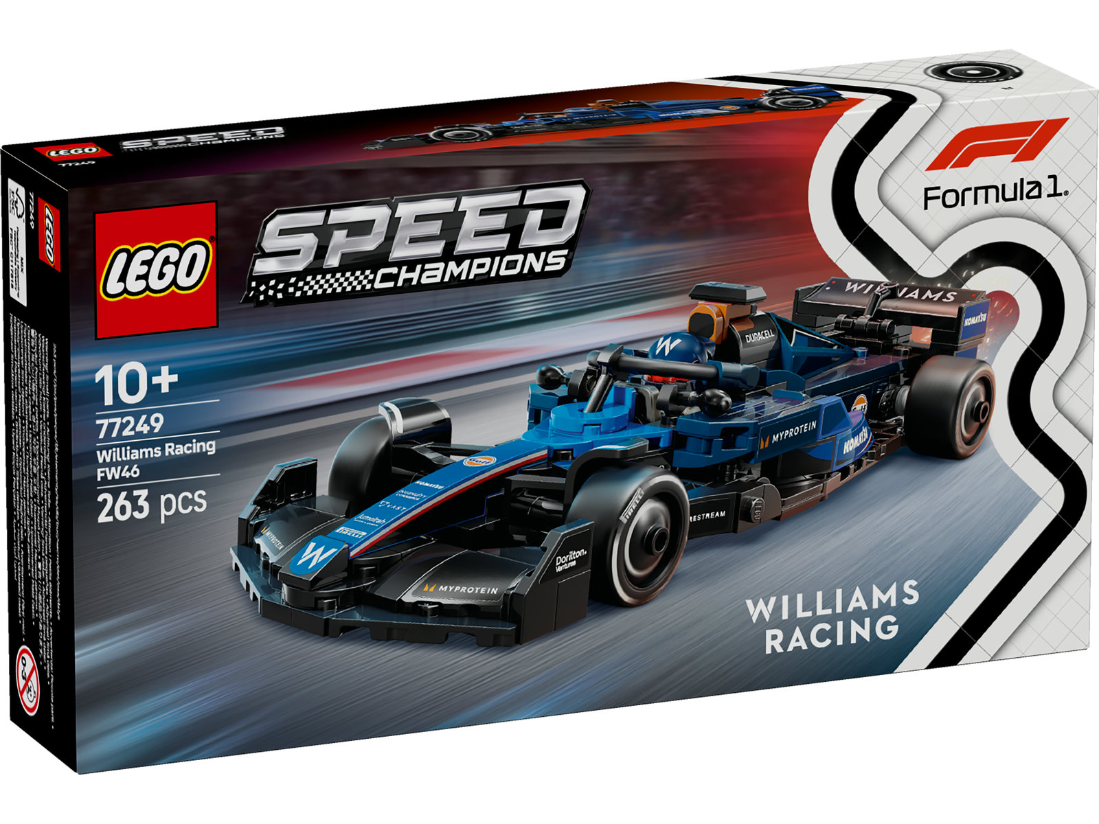 LEGO® Speed Champions 77249 - Williams Racing FW46 F1® Rennauto LEGO® Speed Champions 77249 - Williams Racing FW46 F1® Rennauto