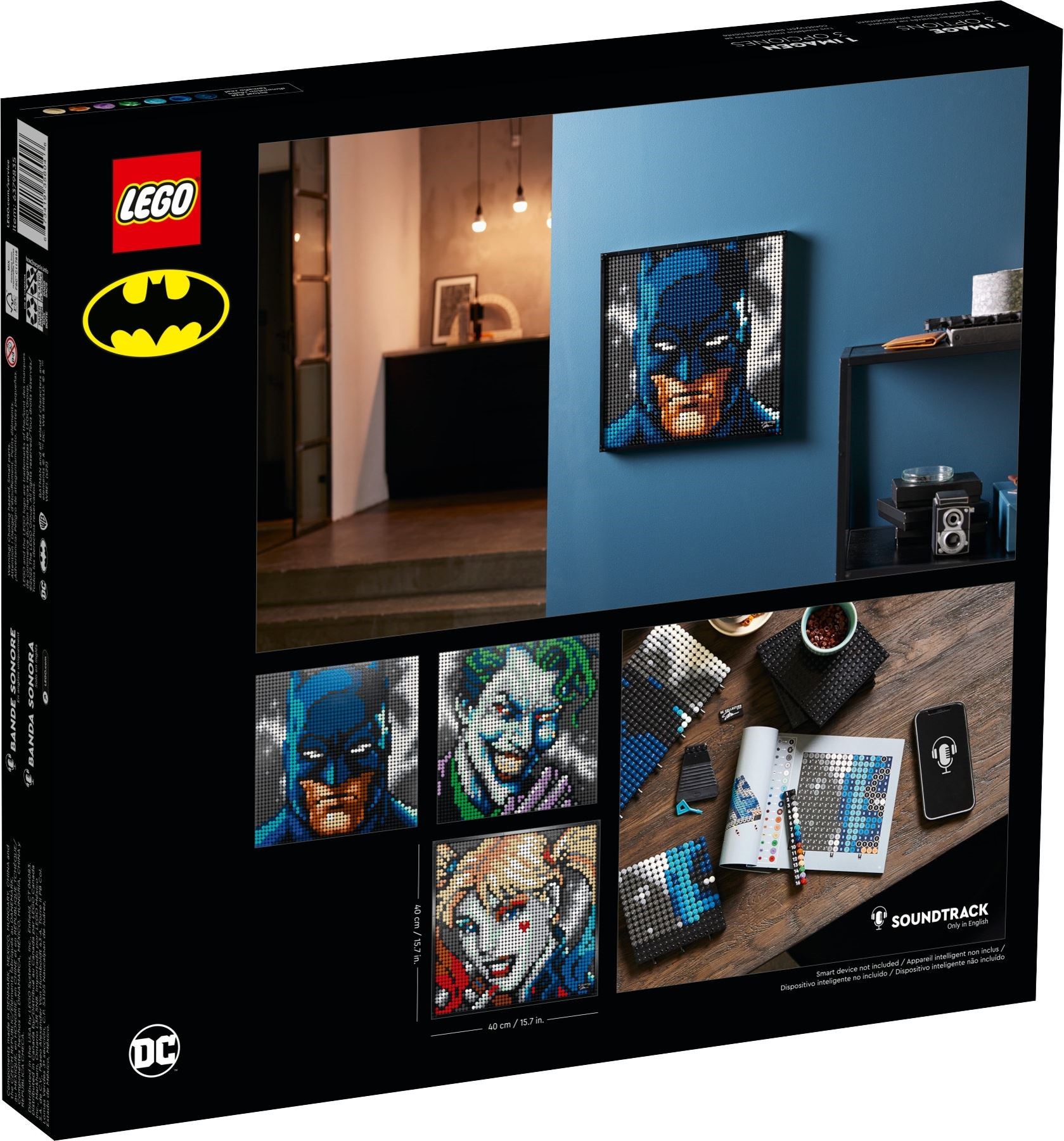 LEGO® Art 31205 - Jim Lee Batman™ Kollektion - Box Back