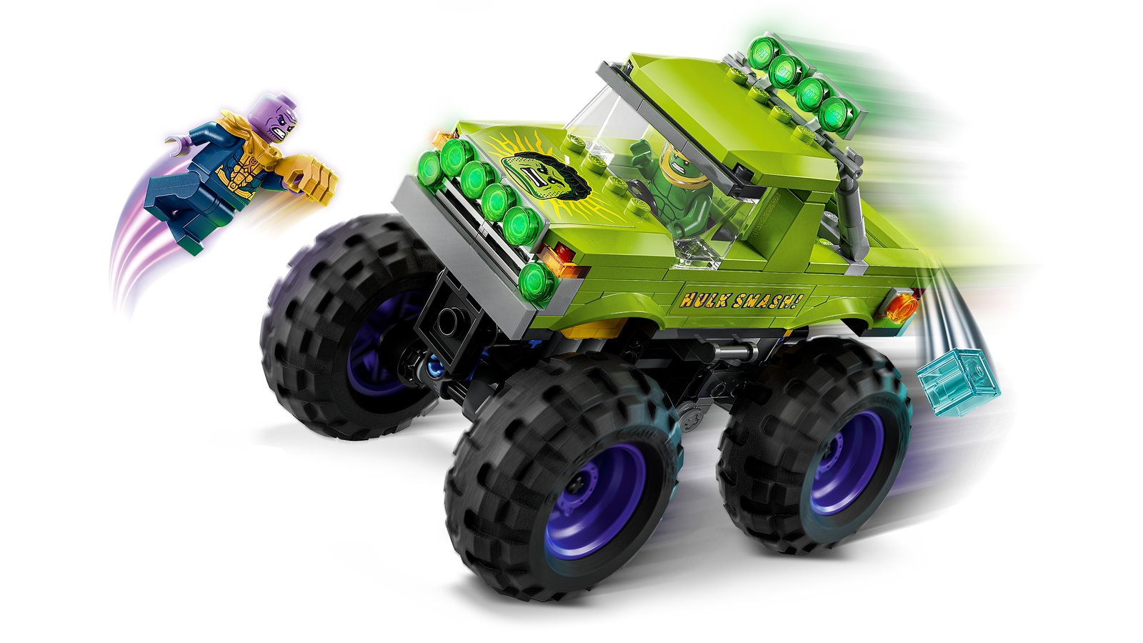LEGO 76312 LEGO® Super Heroes 76312 - Hulk-Truck vs. Thanos – Primaeres Produktbild