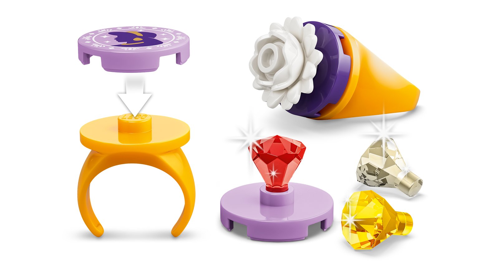 LEGO 43295 LEGO® ǀ Disney Princess 43295 - Jasmins Schmuckkästchen – Detailansicht 4