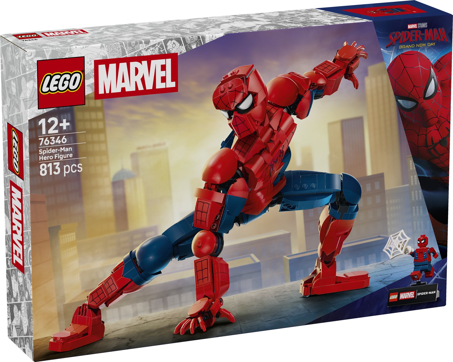 LEGO 76346 LEGO® ǀ Marvel 76346 - Spider-Man-Figur – Verpackung vorne