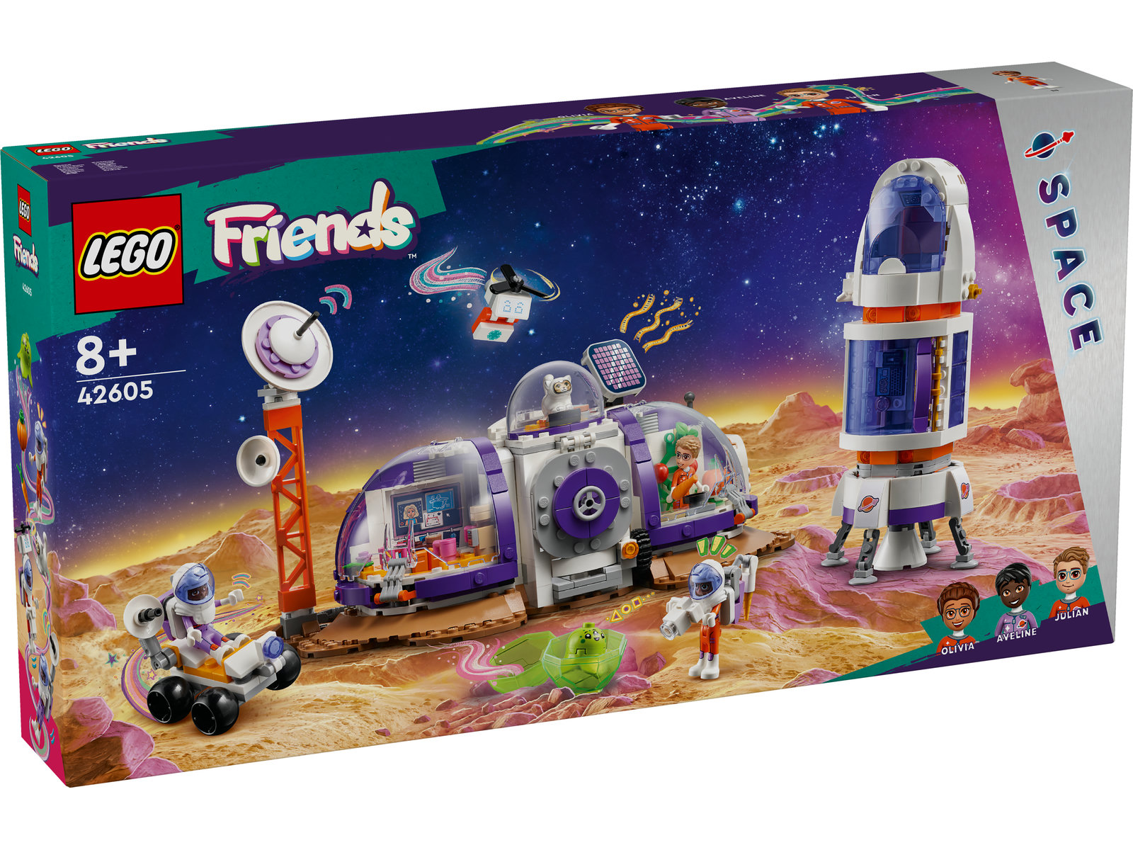 LEGO® Friends 42605 - Mars-Raumbasis mit Rakete