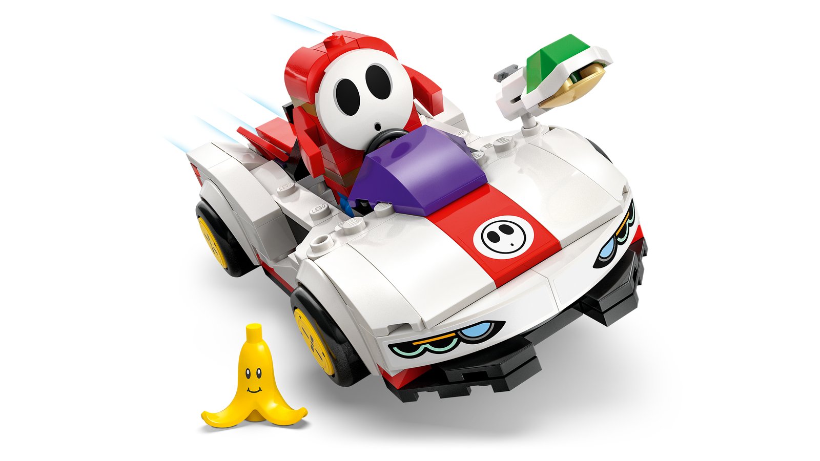 LEGO 72045 LEGO® Super Mario 72045 Mario Kart™ – Shy Guy & Flügel-Raser – Detailansicht 3