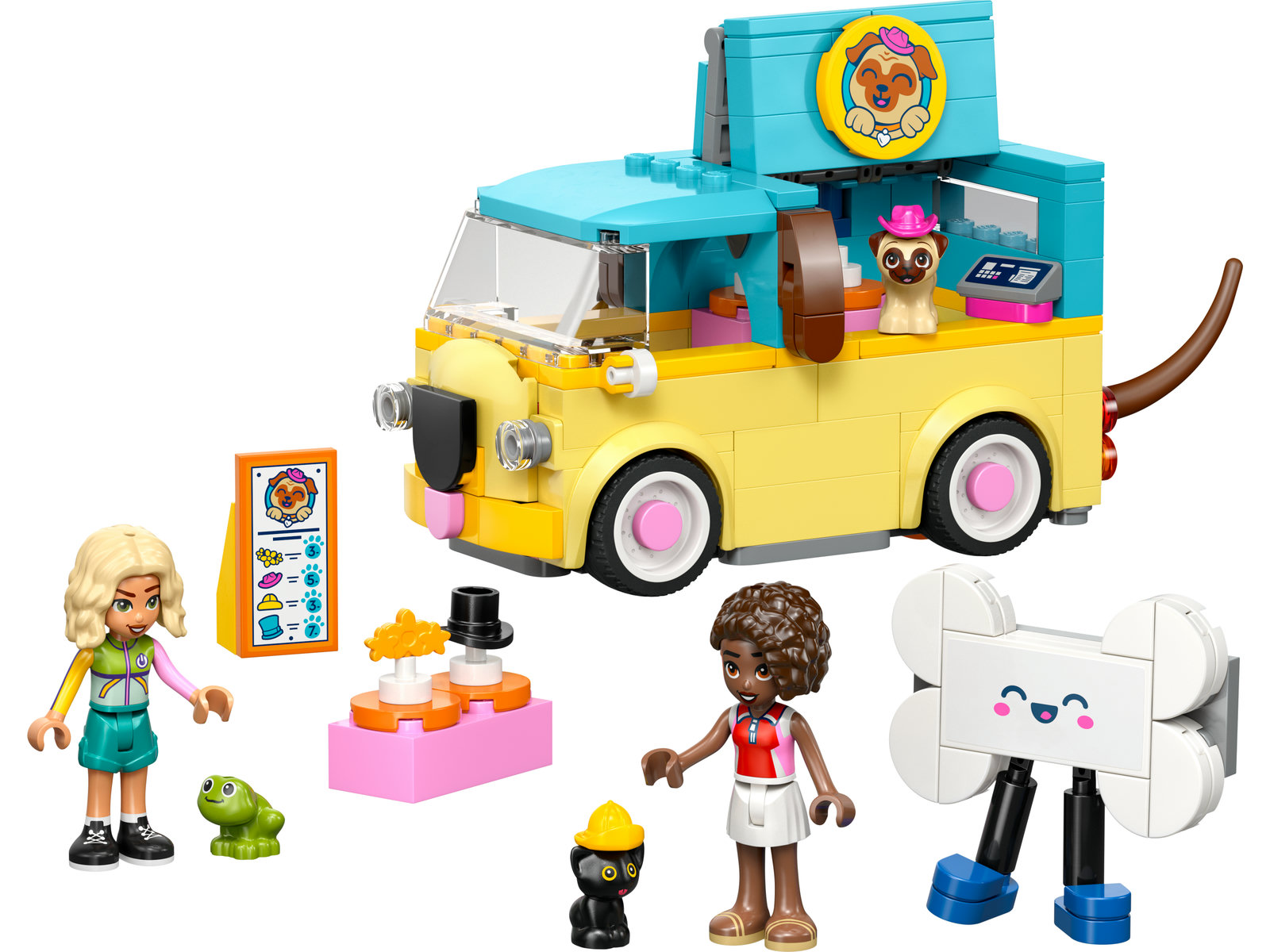 LEGO 42678 LEGO® Friends 42678 - Haustierzubehör-Van – Produktfoto