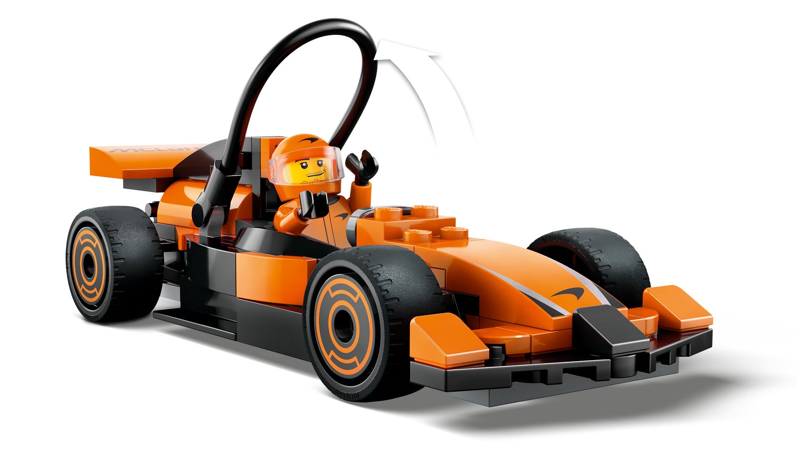 LEGO 60442 LEGO® City 60442 - F1® Rennfahrer mit McLaren Rennauto – Detailansicht 3