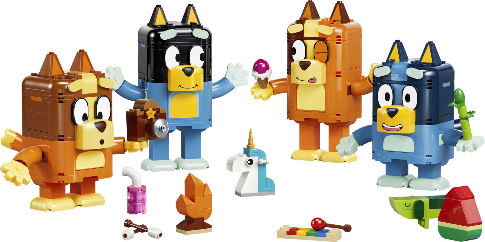 LEGO 11217 LEGO® 11217 - Blueys Familie aus LEGO Steinen – Produktfoto