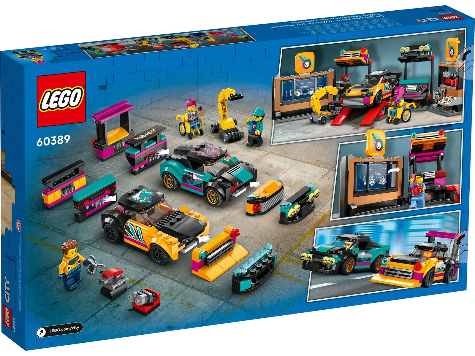 LEGO® City 60389 - Autowerkstatt - Box Back