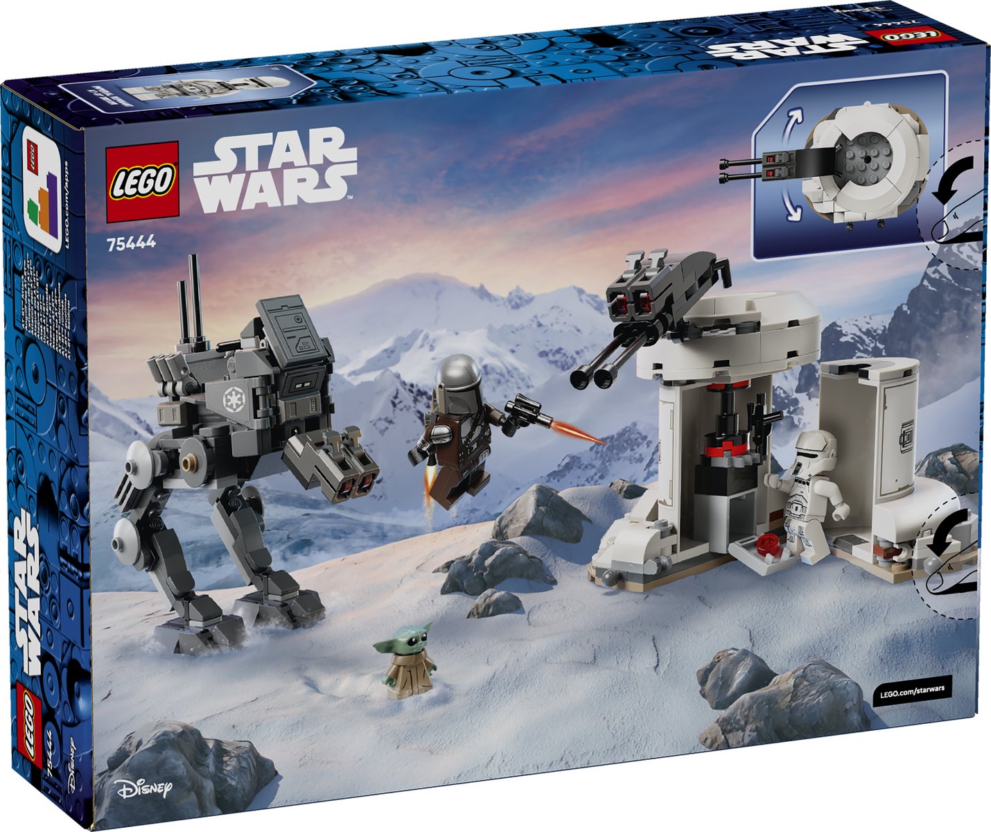 LEGO 75444 LEGO® Star Wars™ 75444 - Angriff des AT-RT™ – Verpackung hinten