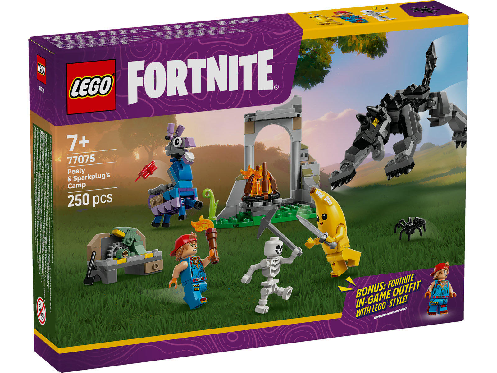LEGO® Fortnite 77075 - Das Lager von Schali und der Zündkerzenkünstlerin
