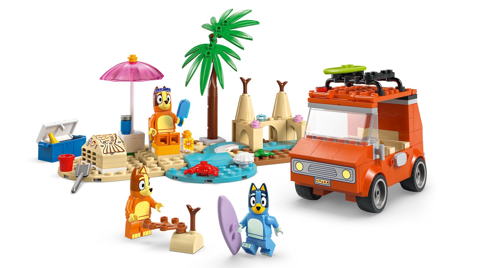 LEGO 11202 LEGO® Bluey 11202 - Blueys Strandausflug – Primaeres Produktbild