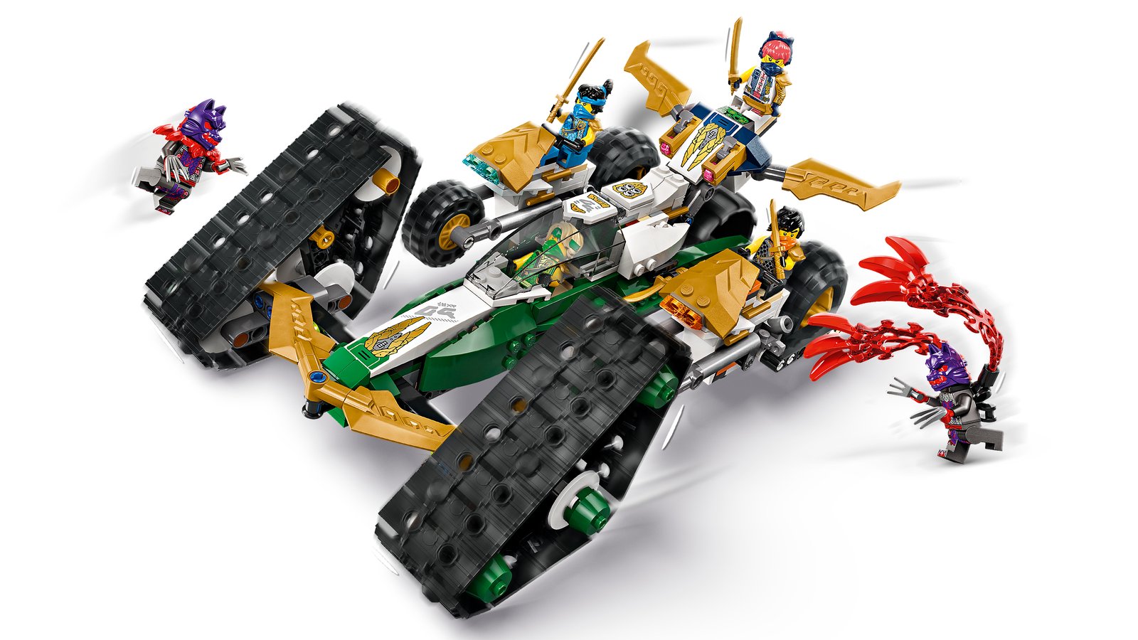 LEGO 71820 LEGO® Ninjago 71820 - Kombi-Raupe des Ninja-Teams – Primaeres Produktbild