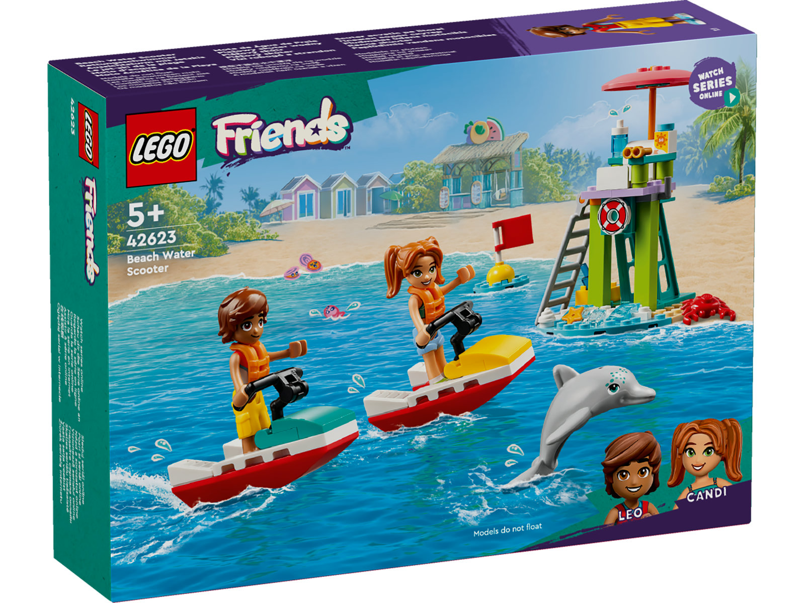 LEGO® Friends 42623 - Rettungsschwimmer Aussichtsturm mit Jetskis LEGO® Friends 42623 - Rettungsschwimmer Aussichtsturm mit Jetskis