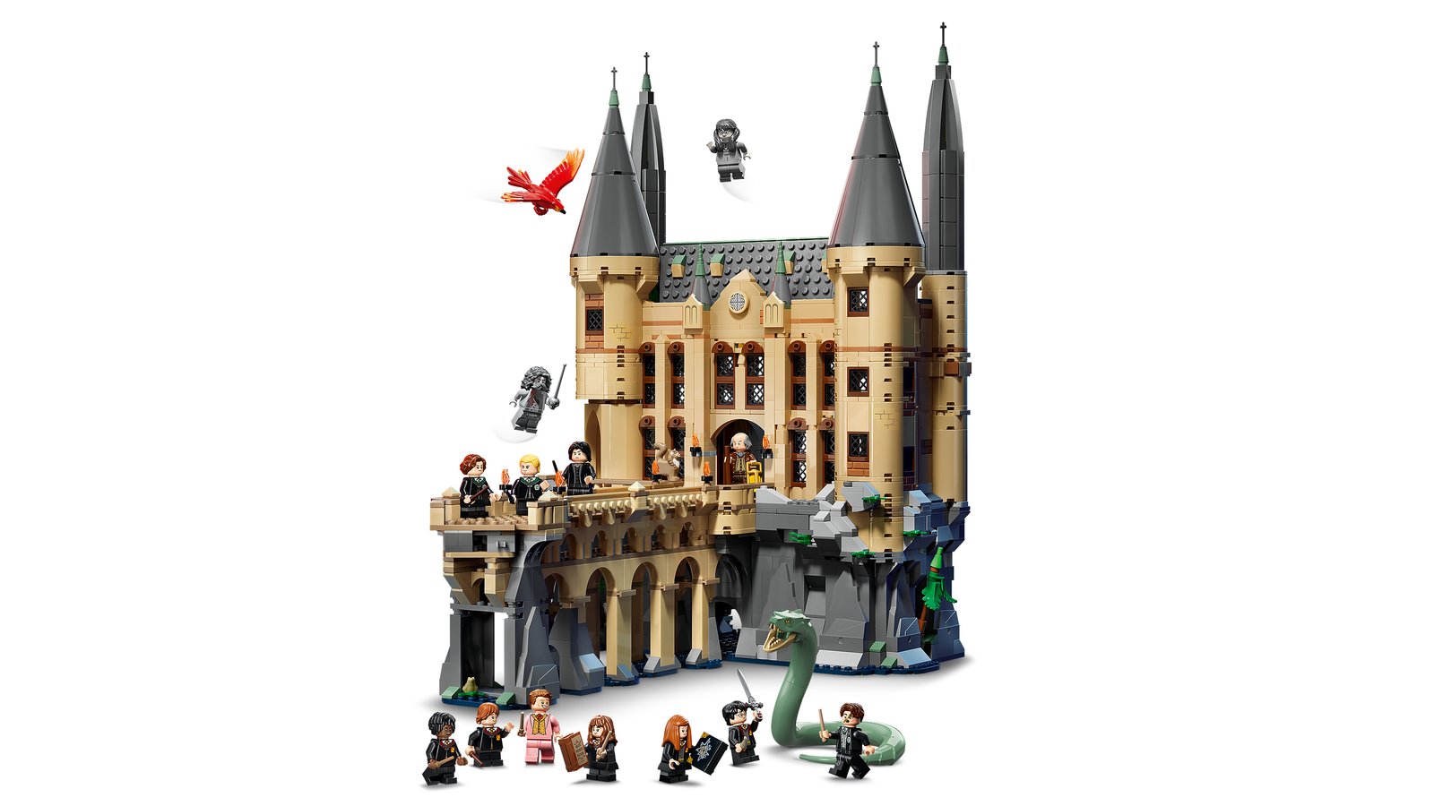 LEGO 76473 LEGO® Harry Potter™ 76473 - Schloss Hogwarts™: Ostflügel – Primäres Produktbild