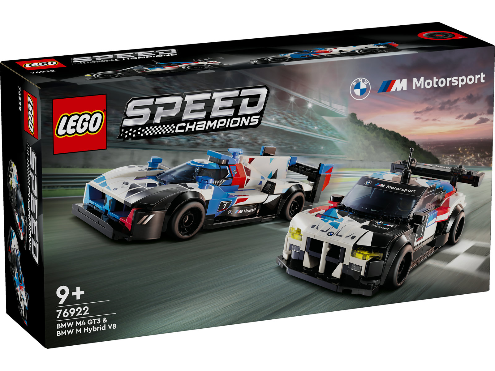 LEGO® Speed Champions 76922 - BMW M4 GT3 & BMW M Hybrid V8 Rennwagen