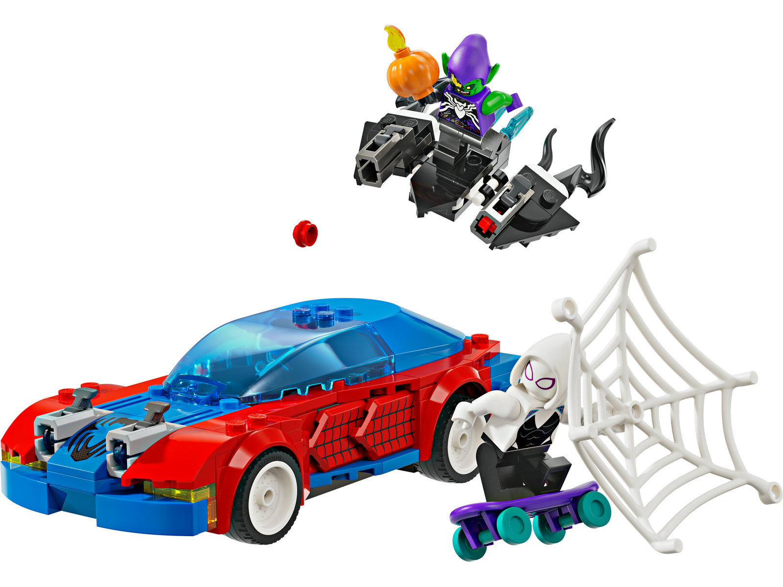 LEGO® Marvel 76279 - Spider-Mans Rennauto & Venom Green Goblin