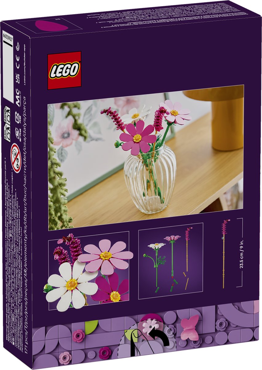 LEGO 11514 LEGO® Botanicals 11514 - Kosmeen – Verpackung hinten
