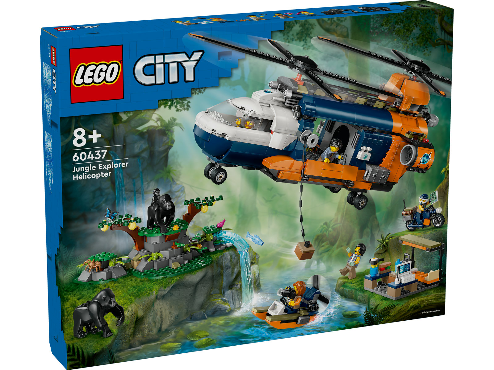 LEGO® City 60437 - Dschungelforscher-Hubschrauber LEGO® City 60437 - Dschungelforscher-Hubschrauber